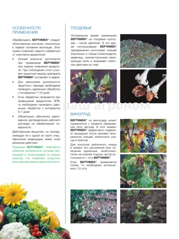 Вертимек, КЭ инсектоакарицид